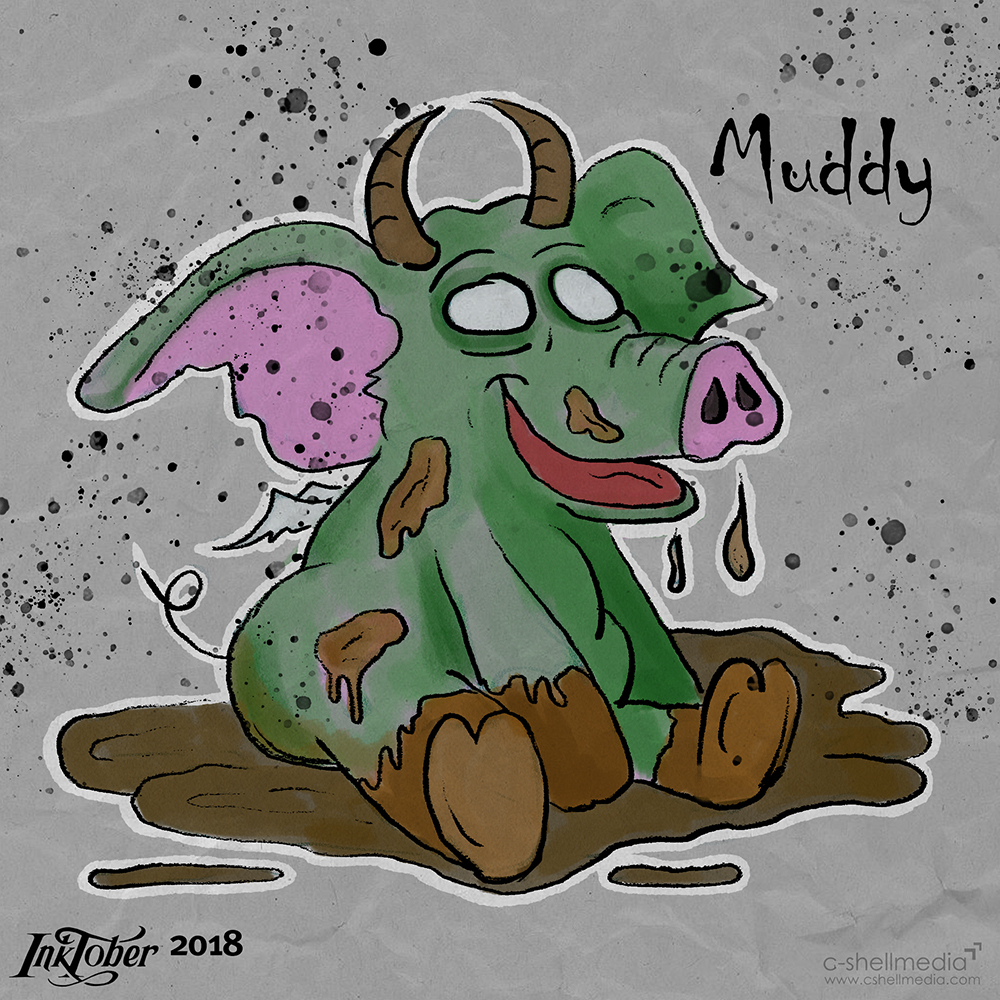 Inktober - 23 Muddy