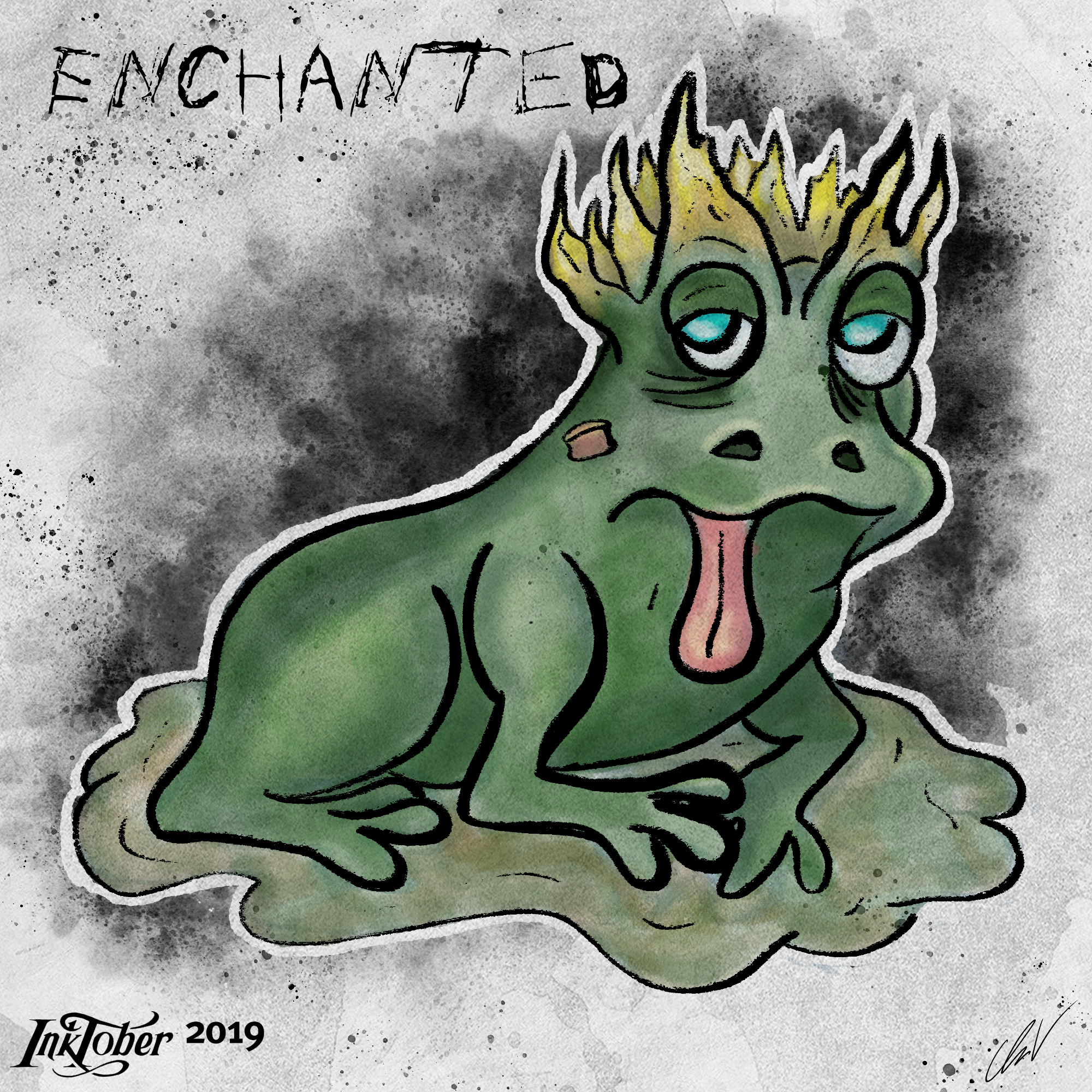 Inktober - 7 Enchanted